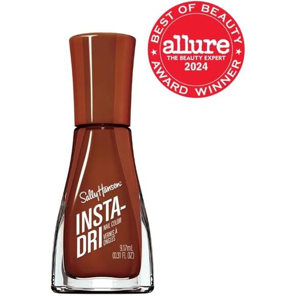 Sally Hansen Insta-Dri Nail Polish 163 Across The Multiverse Brown 0.31 oz - Picture 1 of 9